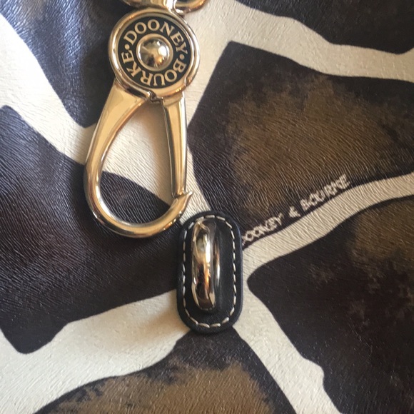 Dooney & Bourke Leather Lock Logo  Lg/Giraffe - Picture 7 of 16